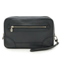 Louis Vuitton Taiga Pavel Second Bag Clutch Leather Ardoise Black Silver