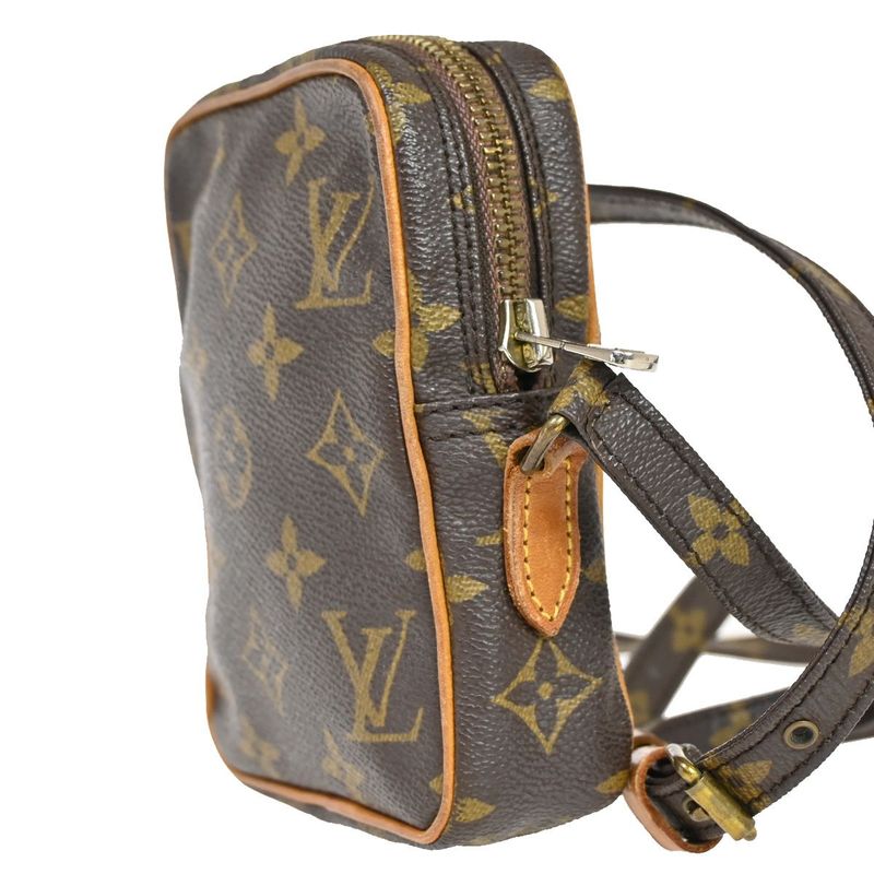 Louis Vuitton Shoulder Bag Mini Danube Monogram Leather 86 Fa339 — view 2