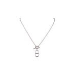 Hermes Chaine D'ancre Amulet Silver Necklace — view 2