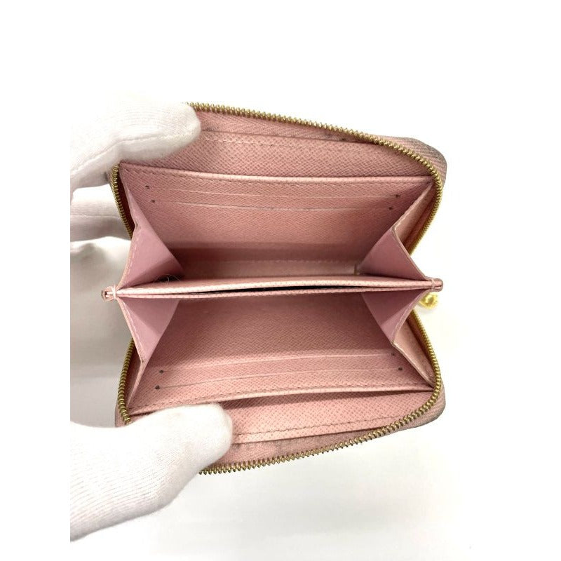 Louis Vuitton Damier Azur Zippy Coin Purse Case Ivory — view 6