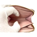 Louis Vuitton Damier Azur Zippy Coin Purse Case Ivory — view 8