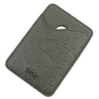 Christian Dior 2 flg Saddle Logo Magnet Gravity Leather Card Holder Case