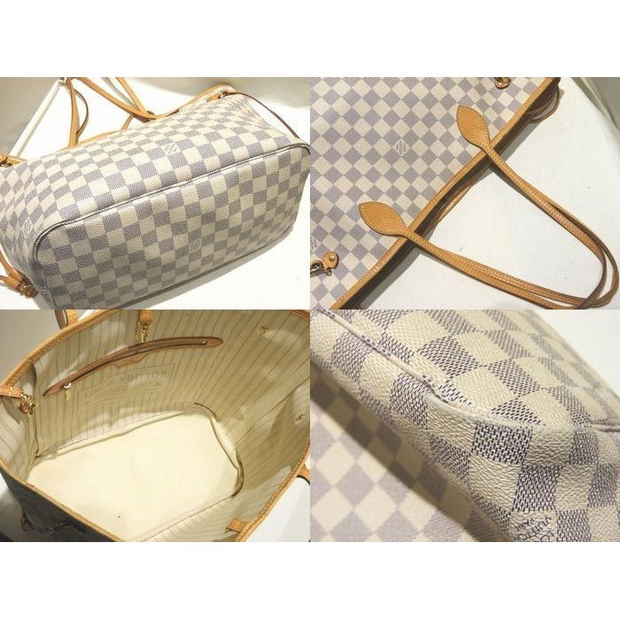 Louis Vuitton Neverfull MM Tote Damier Azur — view 2