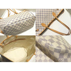 Louis Vuitton Neverfull MM Tote Damier Azur — view 2