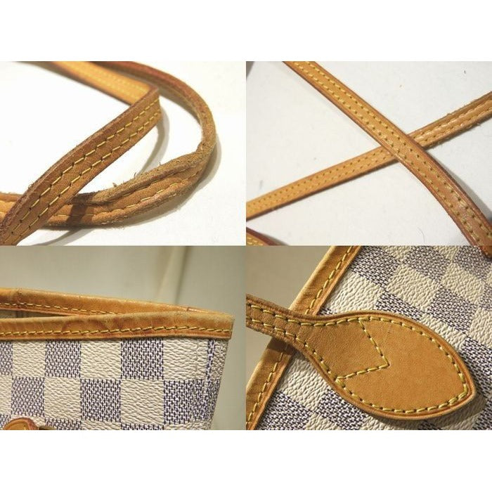 Louis Vuitton Neverfull MM Tote Damier Azur — view 3