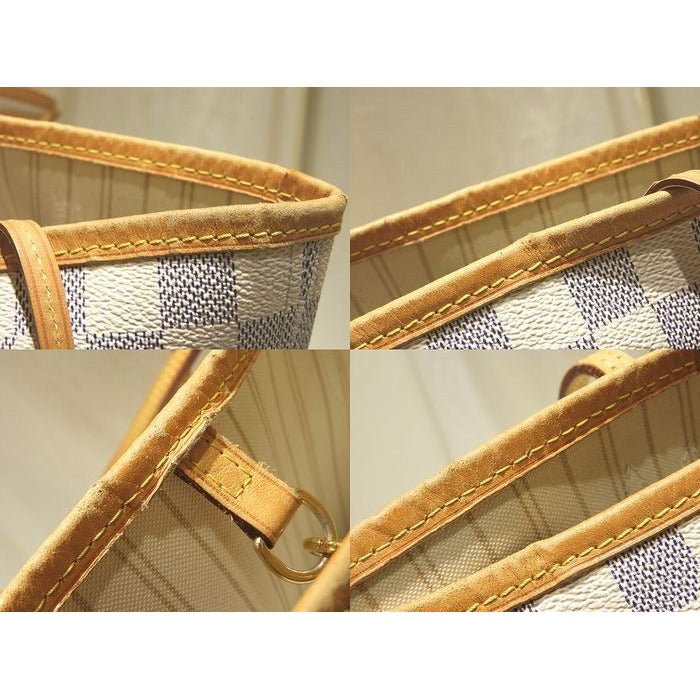 Louis Vuitton Neverfull MM Tote Damier Azur — view 4