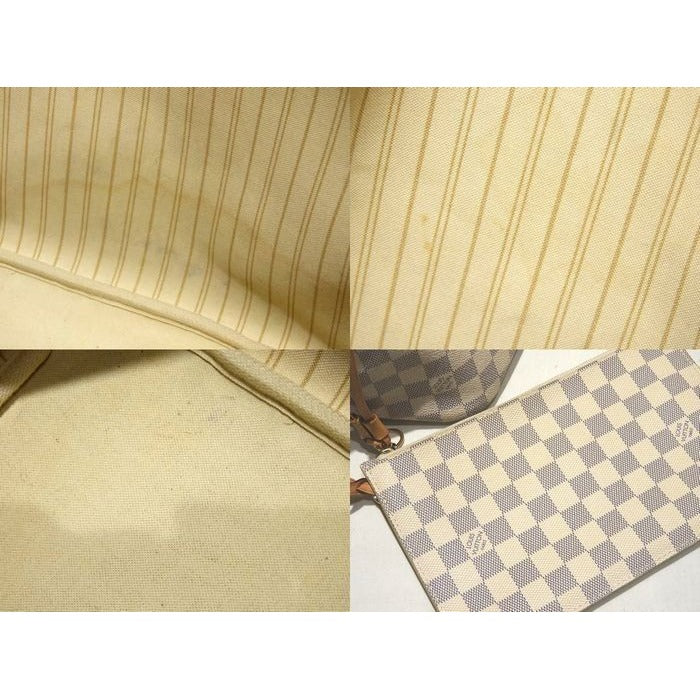 Louis Vuitton Neverfull MM Tote Damier Azur — view 6