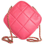 Chanel Shoulder Pink Bag — view 3