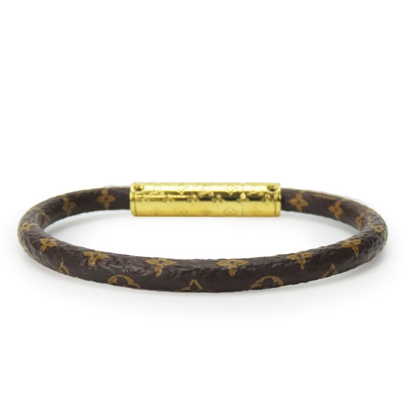Louis Vuitton Bracelet Confidential M8274 F Monogram Metal Brown — view 4