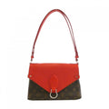 Louis Vuitton Monogram Saint Michel Shoulder Bag Brown Marron