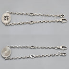 Gucci GG Marmont Bracelet 18 Interlocking Charm Star Ring Silver Oxidized — view 4