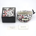 Gucci GG Marmont Bracelet 18 Interlocking Charm Star Ring Silver Oxidized — view 9