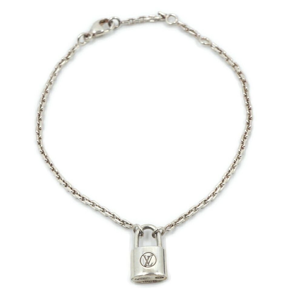 Louis Vuitton Bracelet Silver Lockit Padlock