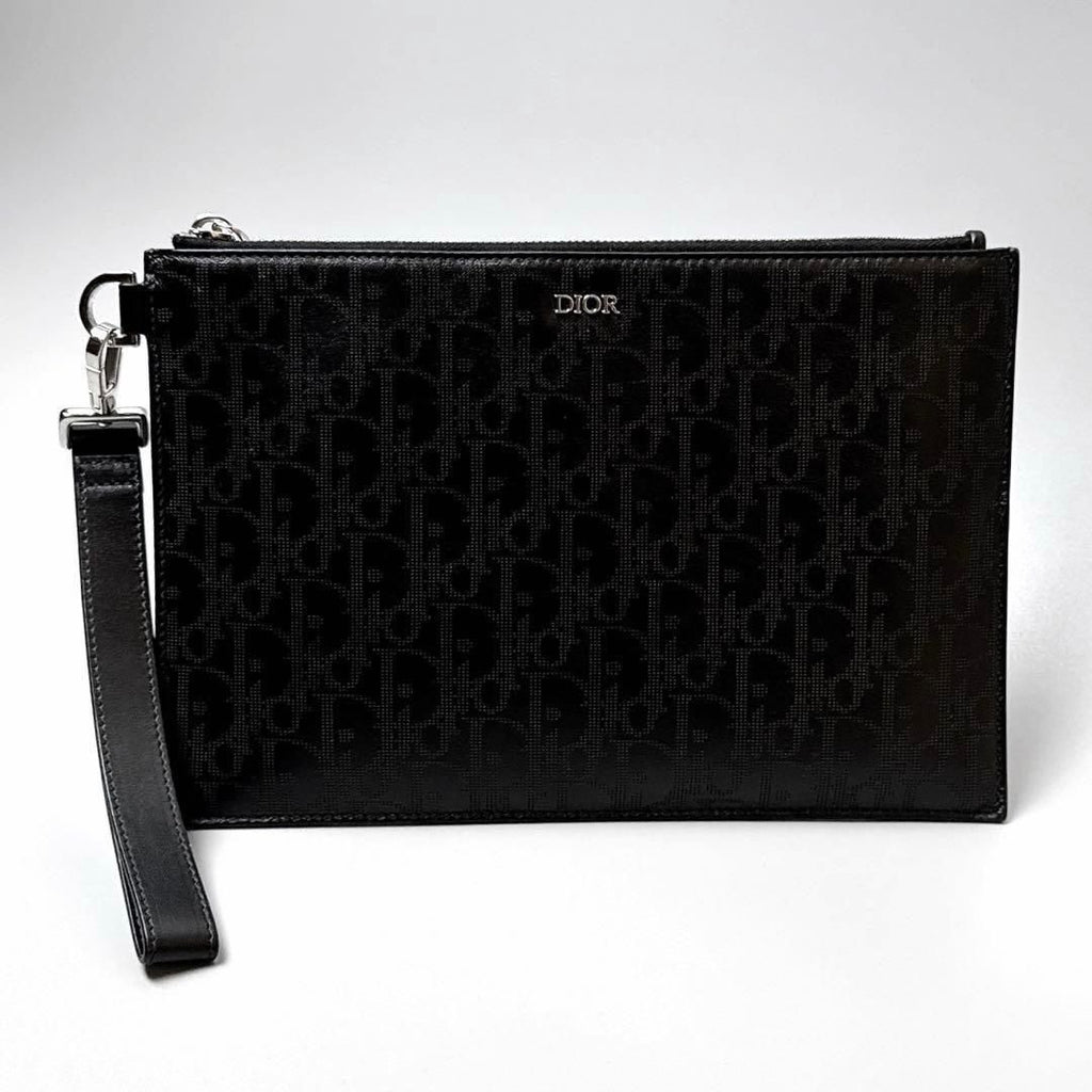 Dior Oblique Galaxy Clutch