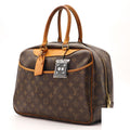 Louis Vuitton Deauville Bag Handbag Brown Name