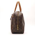 Louis Vuitton Deauville Bag Handbag Brown Name — view 4