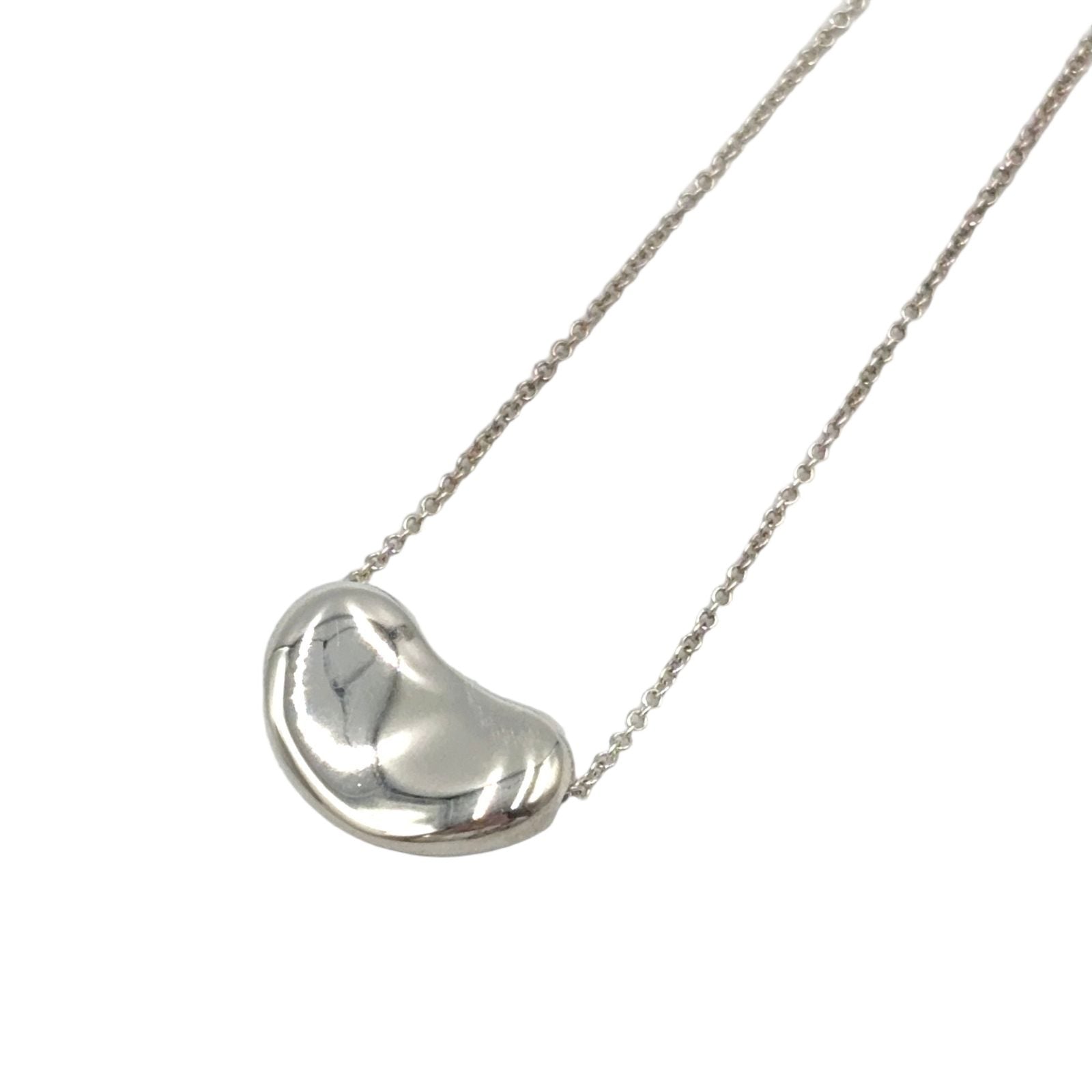 Tiffany & Co Bean Silver Necklace