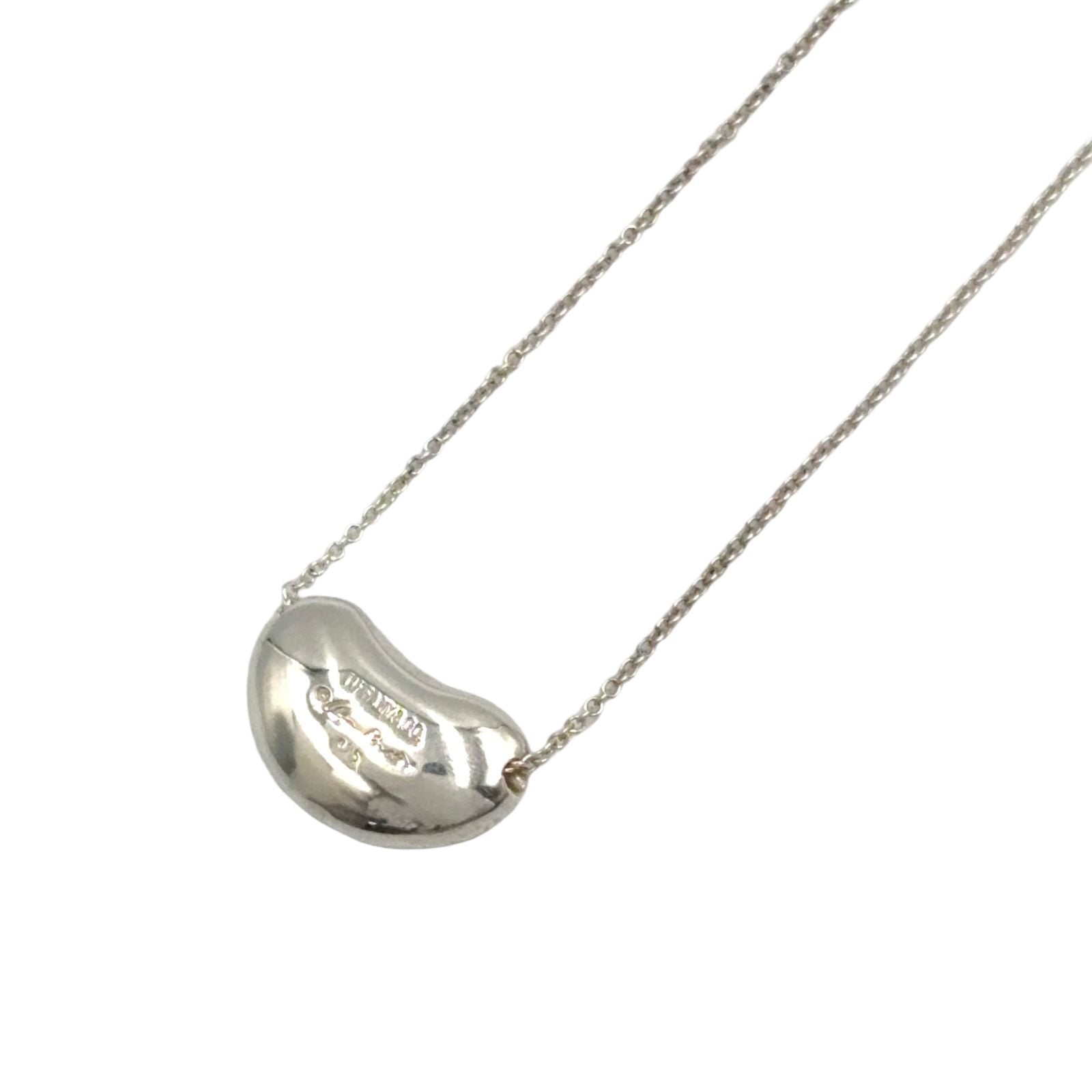 Tiffany & Co Bean Silver Necklace — view 2