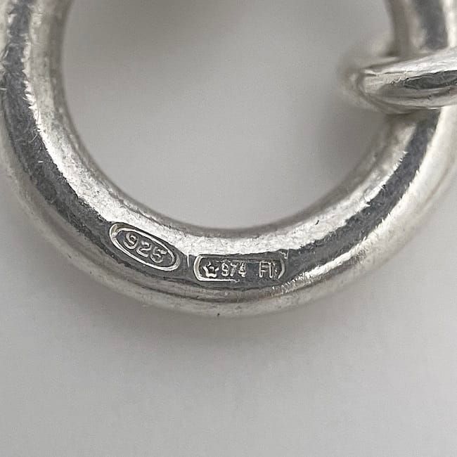 Hermes Necklace Chaine D'ancre Amulet Silver — view 6