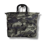 Prada 2-Way Tote Shoulder Bag Dragon Sword Camouflage Pattern — view 3