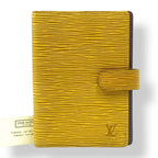 Louis Vuitton Notebook Cover 6 Hole Yellow