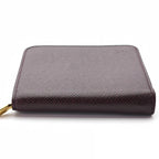 Louis Vuitton Portefeuille Monnaie Zip Taiga Leather Purple Wallet — view 4