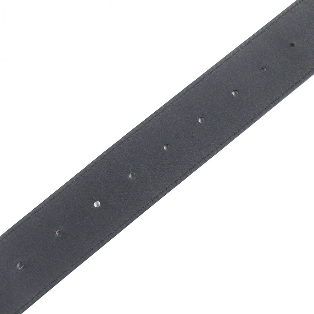 Gucci Double Wide Belt Leather GG Marmont Buckle Black Gold — view 6