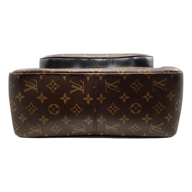 Louis Vuitton Backpack Josh Nv Monogram Macassar Brown — view 5
