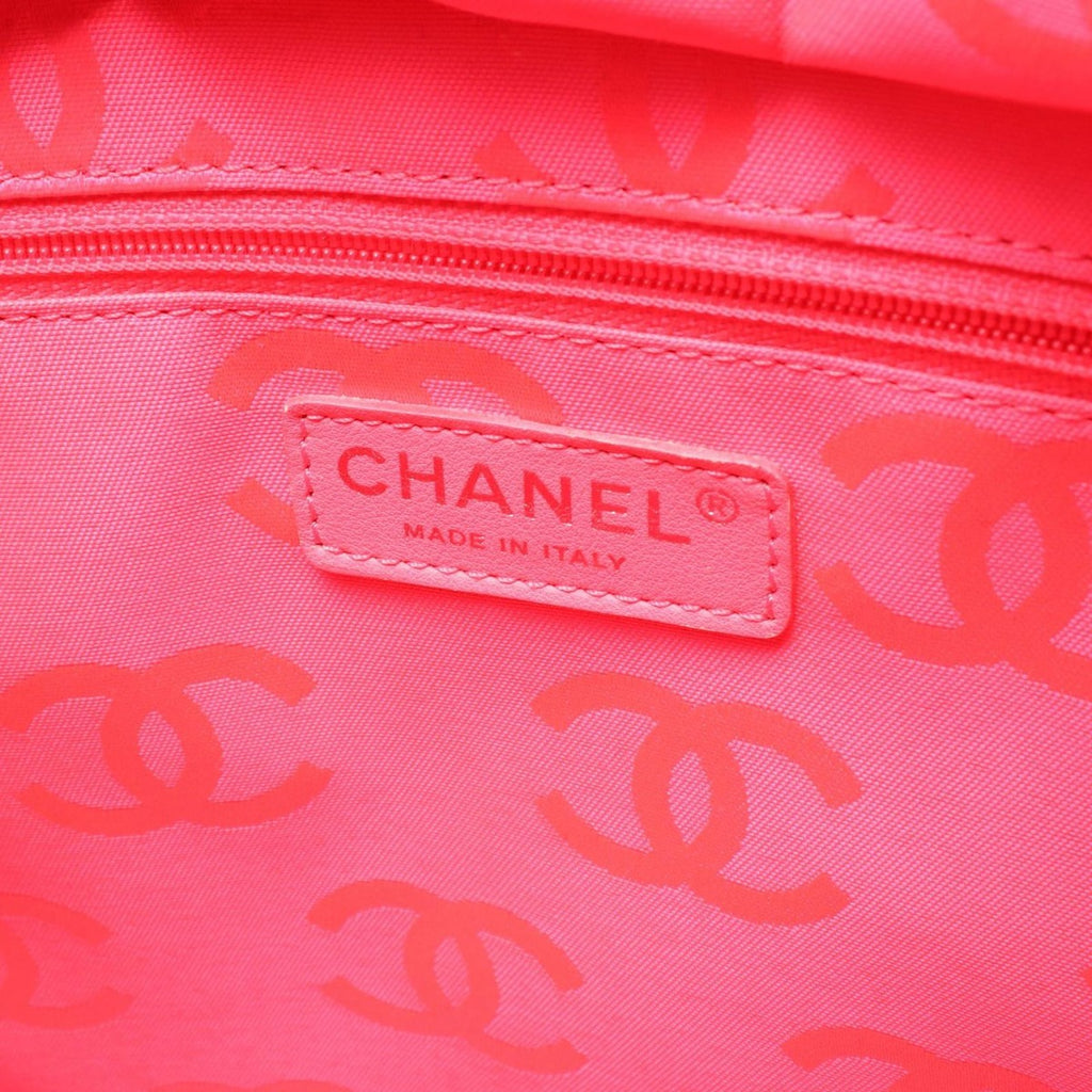 Chanel Tote Cambon Line Large Black Leather Patent — view 4