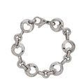 Tiffany & Co Heart Bracelet Silver Polished 925 Sterling