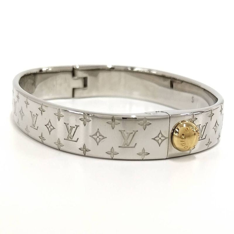 Louis Vuitton Cuff Nanogram Bracelet S Size Plated Gold Silver — view 2