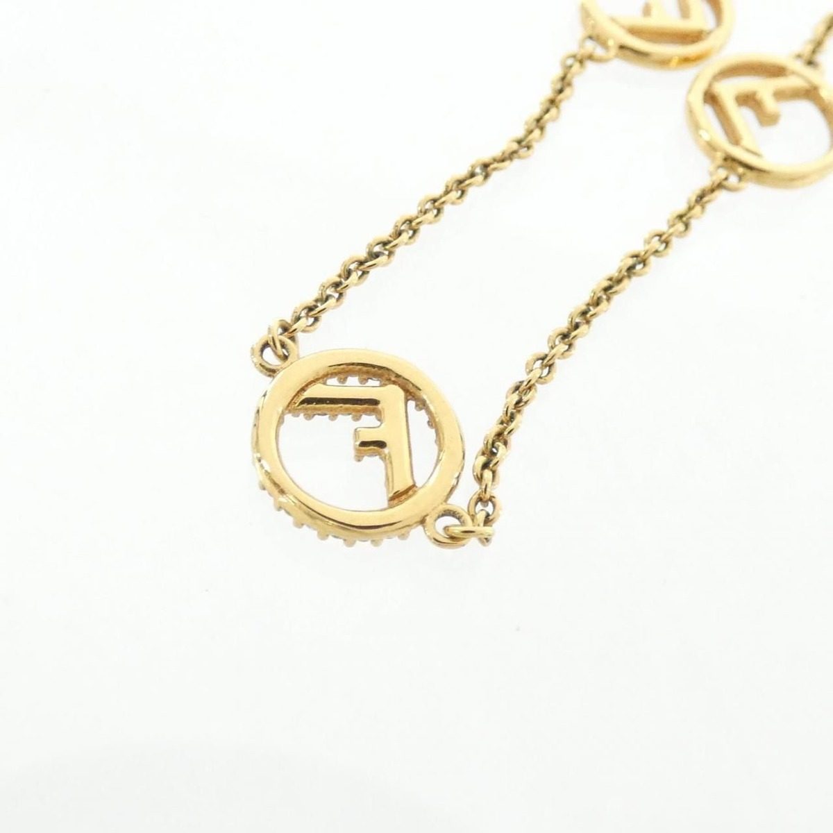 Fendi Necklace Gold — view 3