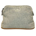 Hermes Polydo Pouch Canvas Gray