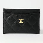Chanel Card Case Porte-Cartes Classic Black — view 2