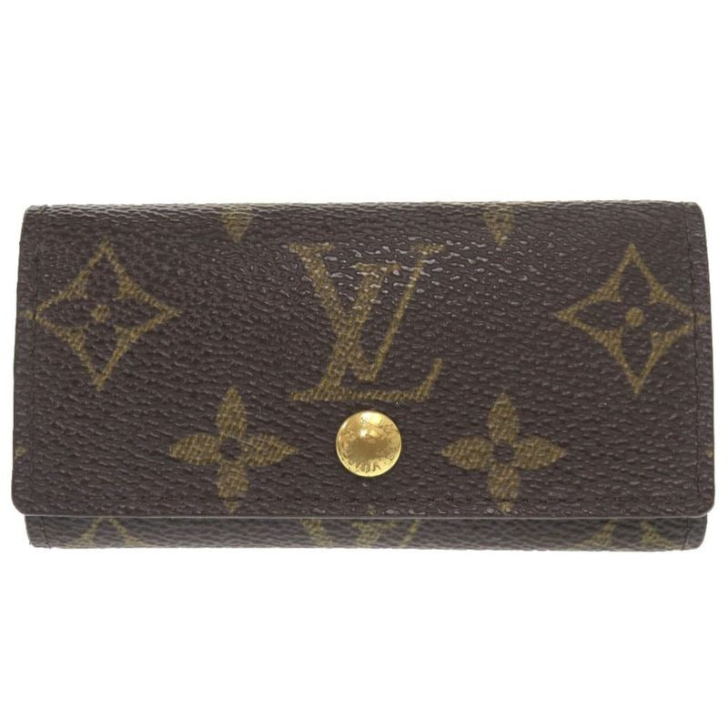 Louis Vuitton Multicles 4 Monogram 4-ribbon Key Case 1409
