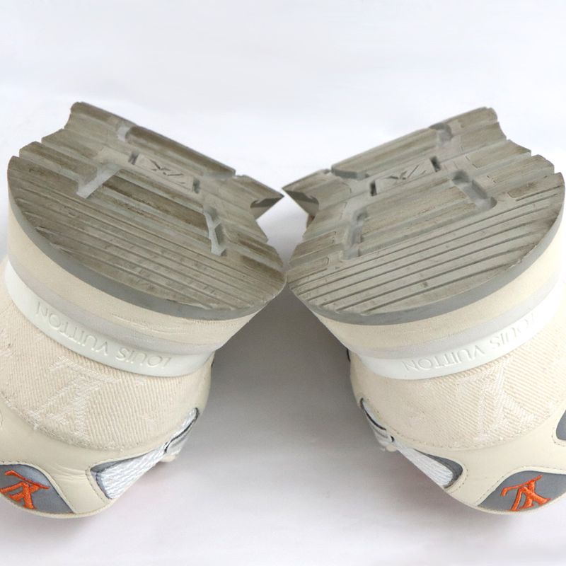 Louis Vuitton Runaway Line Sneakers 7 Low Cut Beige — view 7