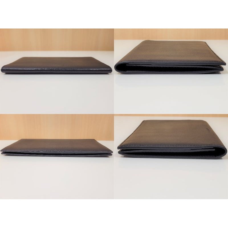 Hermes Mc2 Fleming Bifold Long Wallet Black Engraved — view 5