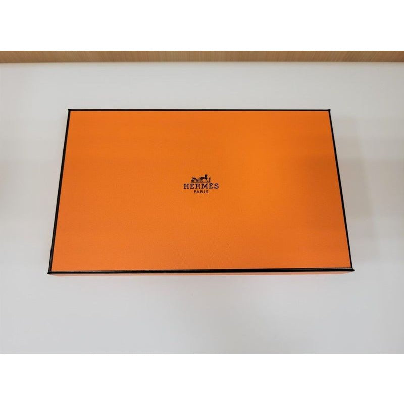 Hermes Mc2 Fleming Bifold Long Wallet Black Engraved — view 9