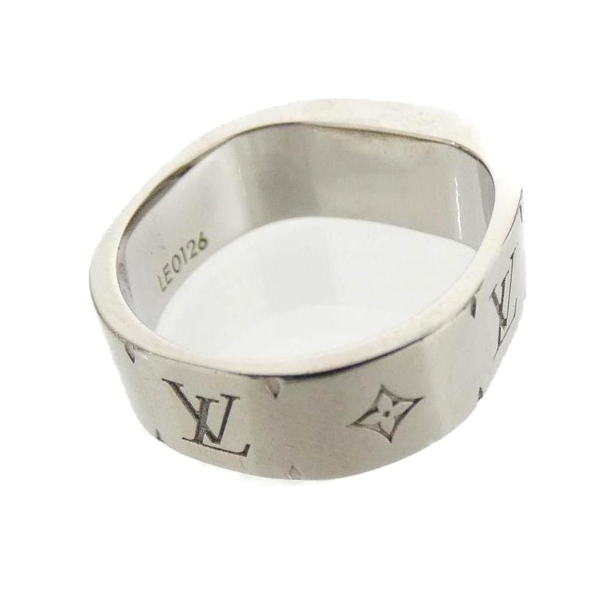 Louis Vuitton LV Logo Ring Nanogram S — view 2