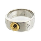 Louis Vuitton LV Logo Ring Nanogram S