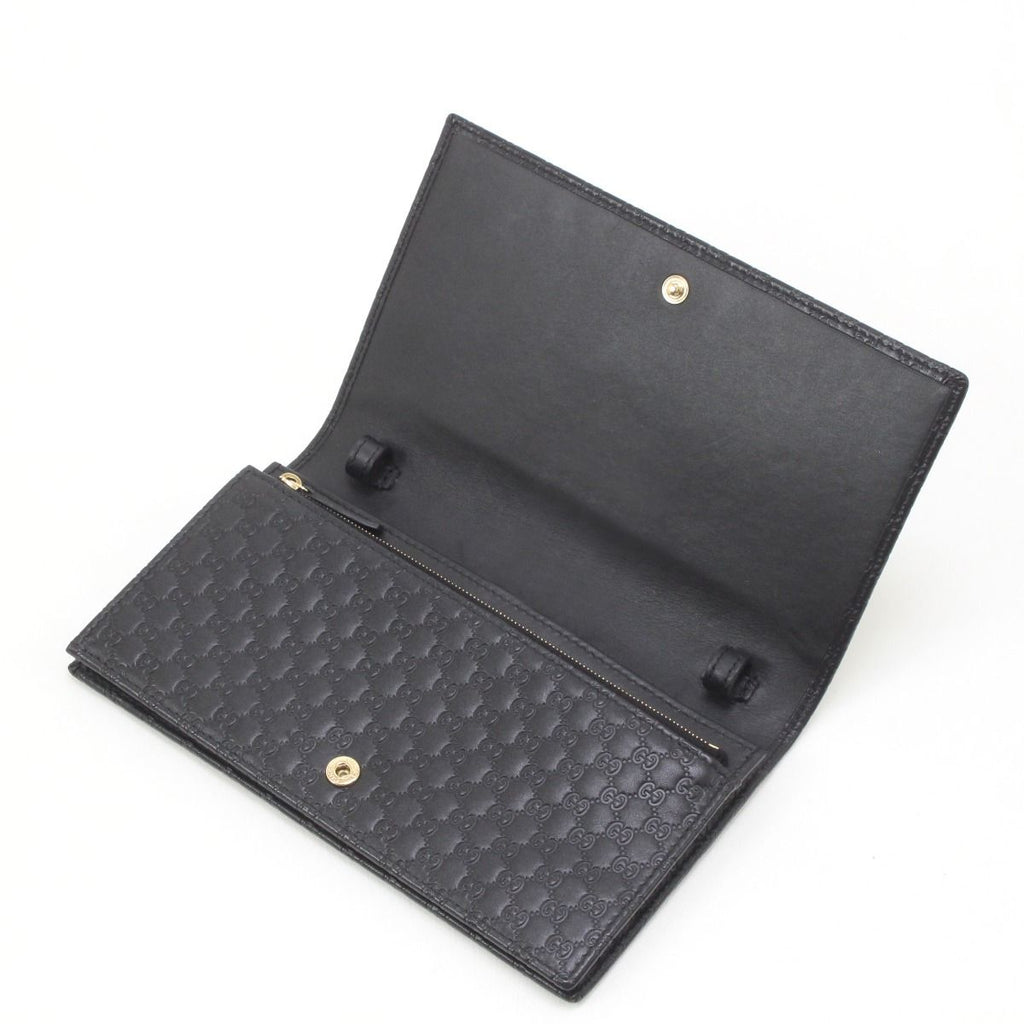 Gucci Micro Shoulder Wallet Black — view 6