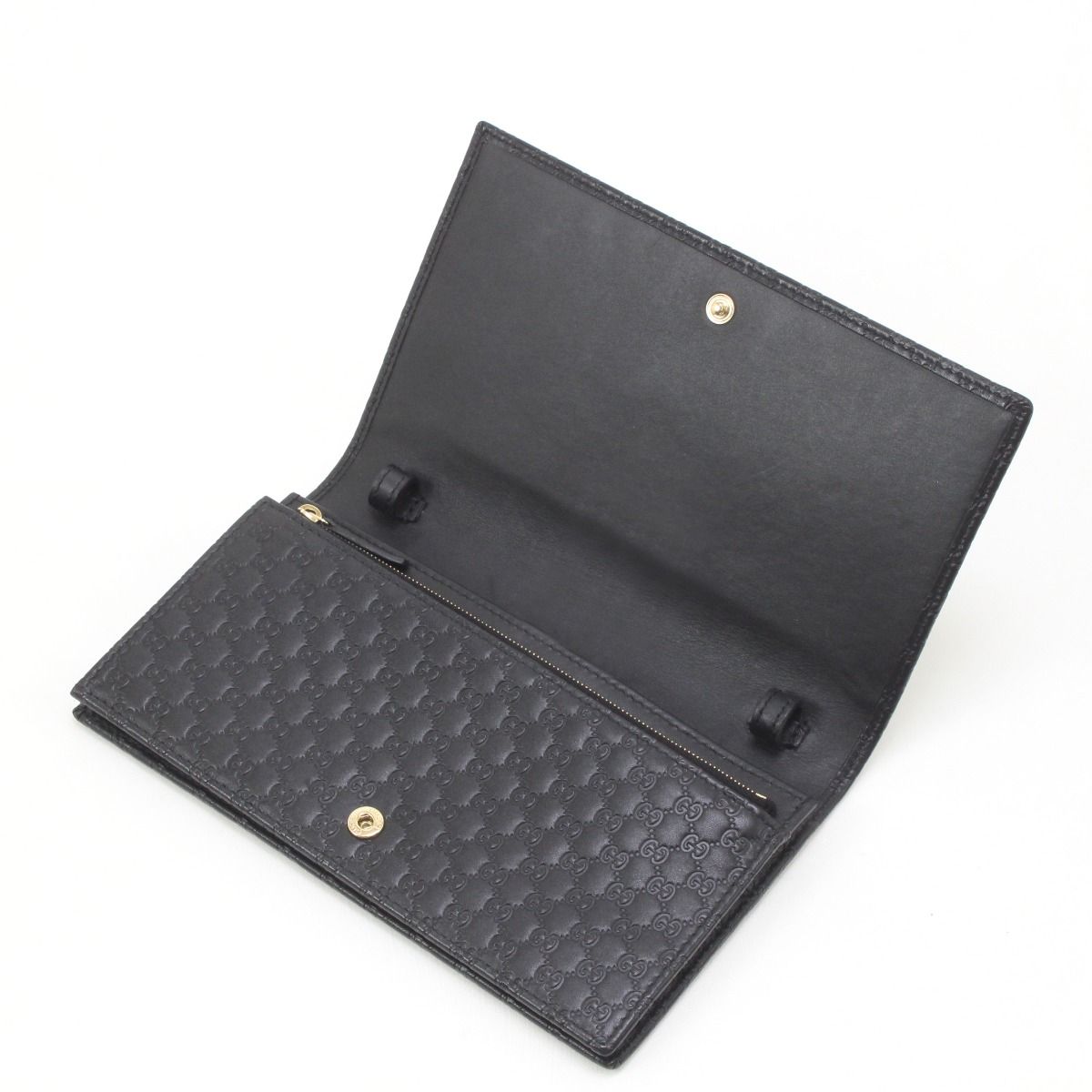 Gucci Micro Shoulder Wallet Black — view 6