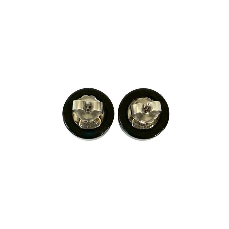 Chanel Plastic Rhinestone Earrings Accessori — view 6