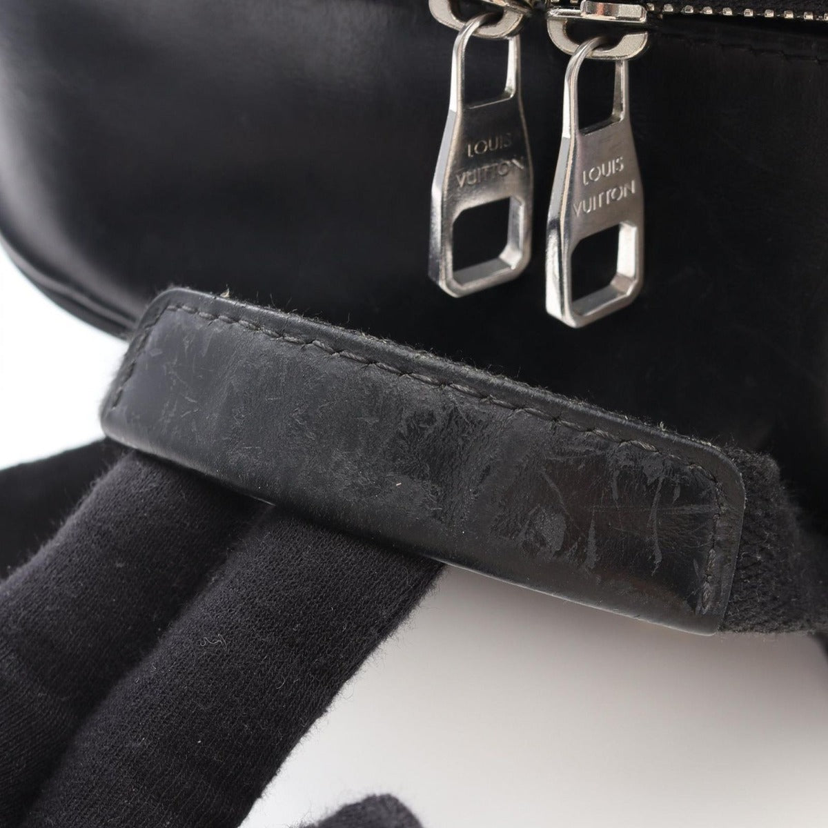 Louis Vuitton Backpack Josh Canvas Leather — view 7