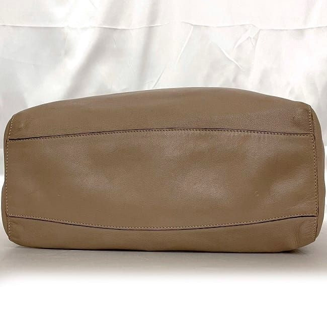 Loewe Tote Bag Beige Anagram Leather — view 2