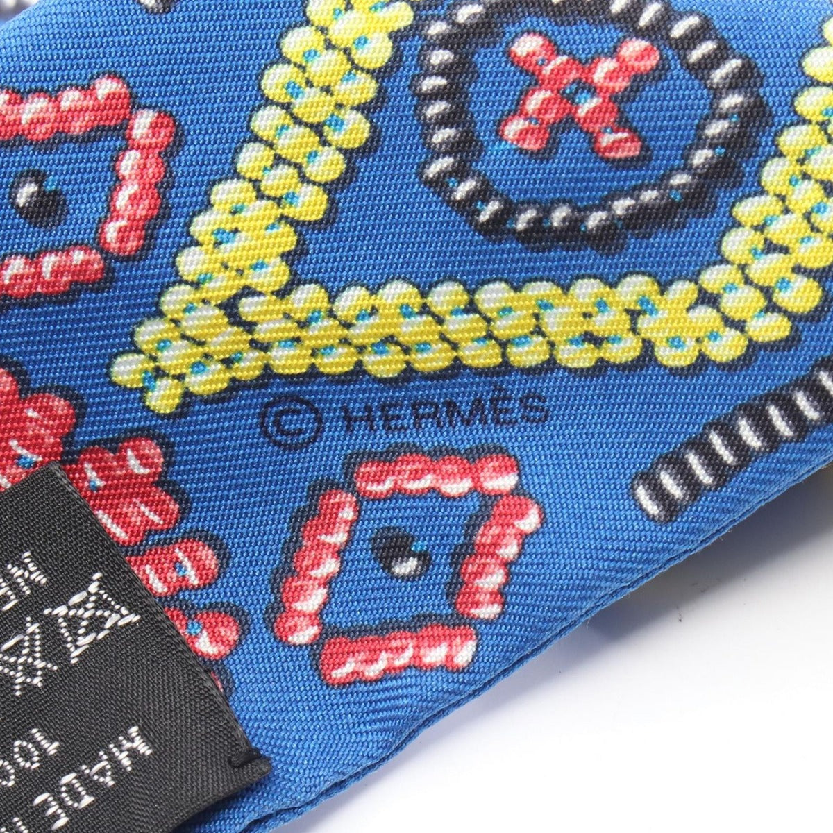 Hermes Scarf Twilly Kelly en Perles Silk — view 4