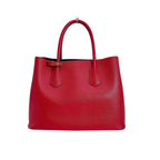 Prada Bn2775 Saffiano Shoulder Bag 2-Way Handbag Red — view 3