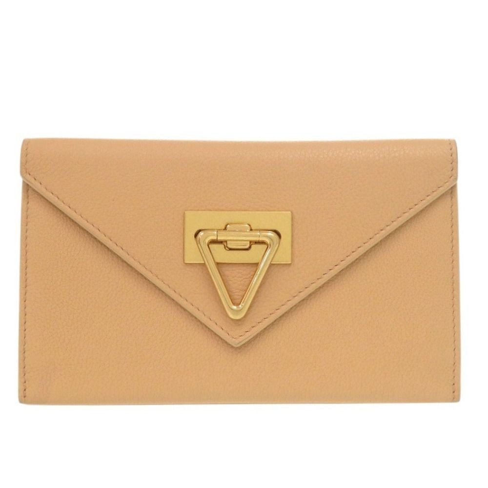 Bottega Veneta Leather Beige Wallet