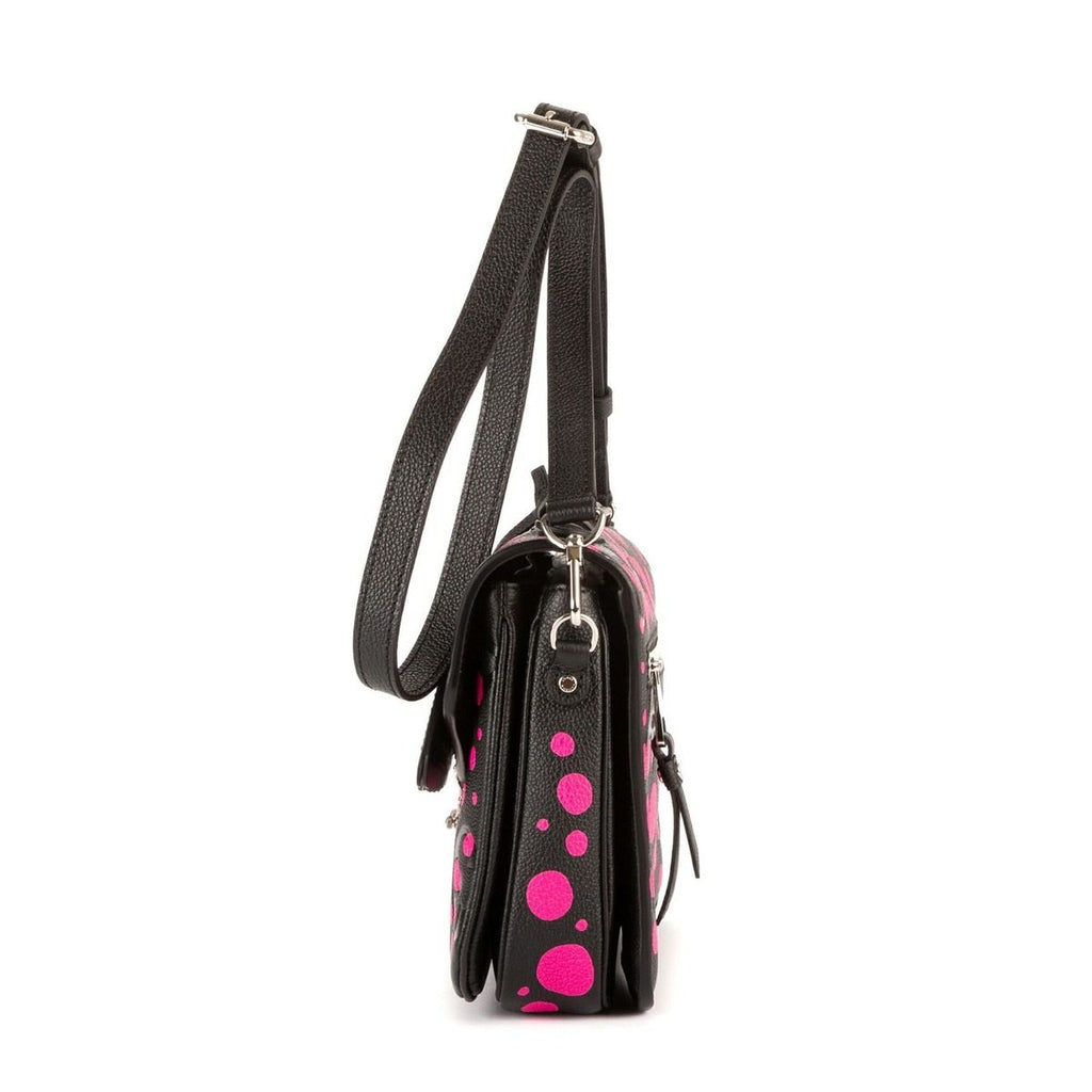 Louis Vuitton Limited Edition Yayoi Kusama Giant Pochette Metis Black Monogram — view 3