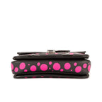 Louis Vuitton Limited Edition Yayoi Kusama Giant Pochette Metis Black Monogram — view 6